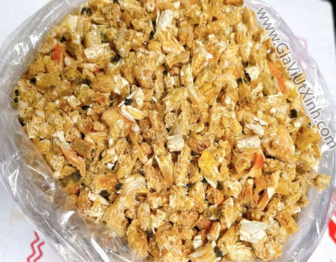 ĐẦU TÔM KHÔ CÓ GẠCH (CHẮC THỊT) NẤU CANH- NƯỚC DÙNG - 500G-1KG