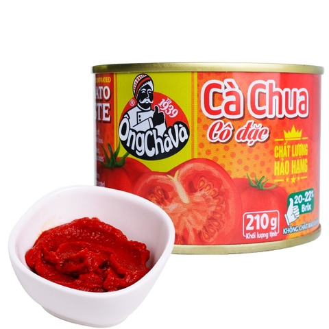 CÀ CHUA CÔ ĐẶC ÔNG CHÀ VÀ 210G -  CÀ PASTE THƯỢNG HẠNG