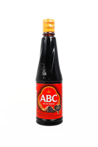 NƯỚC TƯƠNG NGỌT KECAP MANIS ABC INDONESIA 600ML - HẮC XÌ DẦU KICAP