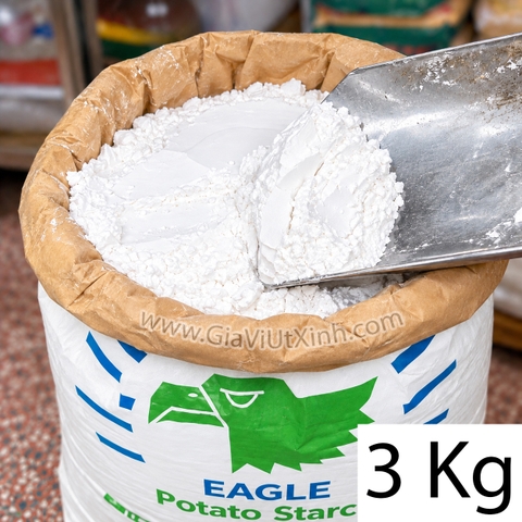 TINH BỘT KHOAI TÂY EAGLE 1KG- 3KG- 5KG - BỘT NĂNG HÀ LAN ĐẠI BÀNG CHÂU ÂU