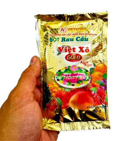 BỘT RAU CÂU VIỆT XÔ GOLD AGAR AGAR 50G