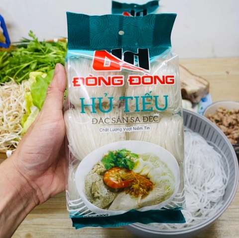 HỦ TIẾU ĐÒNG ĐÒNG 420GR - HỦ TIẾU SA ĐÉC