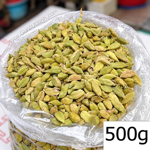 THẢO QUẢ XANH 500G- 1KG - BẠCH ĐẬU KHẤU XANH - GREEN CARDAMOM - HẠT BƯỞI ẤN ĐỘ