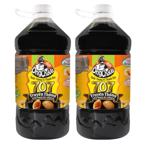 NƯỚC TƯƠNG ÔNG CHÀ VÀ 707 – BÌNH 5 LÍT