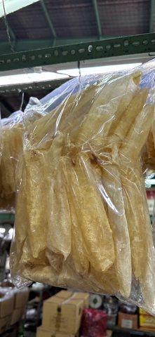 BONG BÓNG CÁ CHẼM KHÔ CHƯA CHIÊN – DRIED SEA BASS FISH MAW (MÃ A6300)