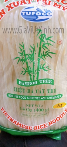 BÁNH PHỞ 3 CÂY TRE 400G - BAMBOO TREE VIETNAMESE RICE NOODLE