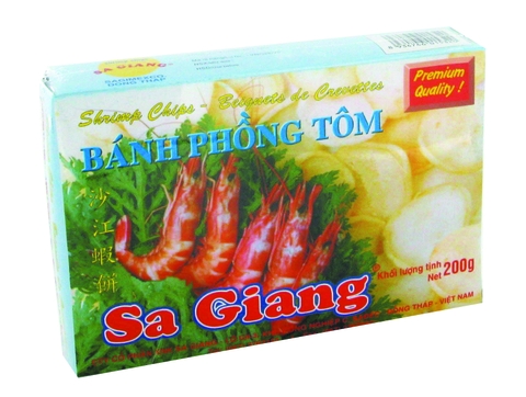 BÁNH PHỒNG TÔM SA GIANG 200G - SHRIMP-CHIPS
