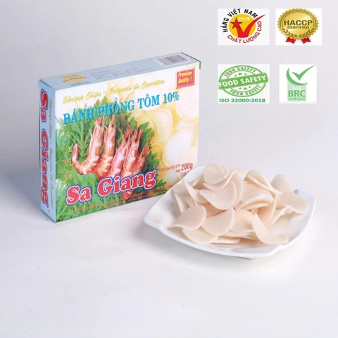 BÁNH PHỒNG TÔM SA GIANG 200G - SHRIMP-CHIPS