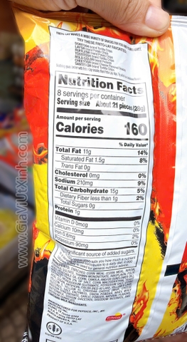 BÁNH SNACK CHEETOS FLAMIN HOT CRUNCHY 226.8G - BÁNH CAY MỸ