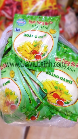 BÁNH TRÁNG BÒ BÍA ĐẬU XANH 16CM 30 MIẾNG - ROLLING THE FRIED MEAT ROLL
