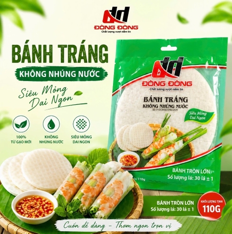 BÁNH TRÁNG ĐÒNG ĐÒNG TRÒN LỚN 30 LÁ
