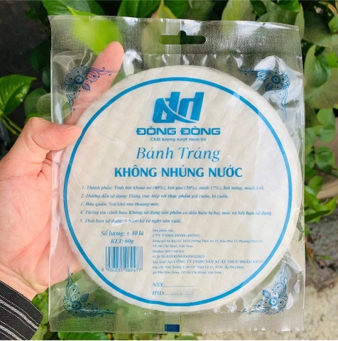 BÁNH TRÁNG ĐÒNG ĐÒNG TRÒN NHỎ 30 LÁ