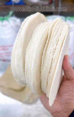 BÁNH PHỒNG NẾP BẾN TRE (CHƯA NƯỚNG) 14CM – BỊCH 50 CÁI – KẸP SẦU RIÊNG