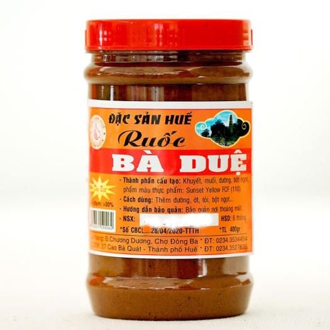 MẮM RUỐC HUẾ BÀ DUỆ 380G