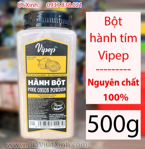 BỘT HÀNH TÍM VIPEP 500G - NGUYÊN CHẤT 100%