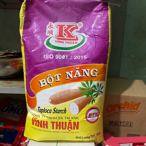 BỘT NĂNG VĨNH THUẬN BAO TÍM ZIN 10KG - VINH THUAN TAPIOCA STARCH