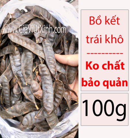 TRÁI BỒ KẾT KHÔ 50G - 100G - LEBBEK SEED - FRYWOOD