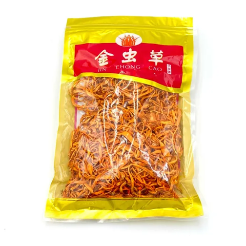 BÔNG ĐÔNG TRÙNG HẠ THẢO 100G - TRÙNG THẢO HOA  - KIM TRÙNG THẢO - JIN CHONG CAO