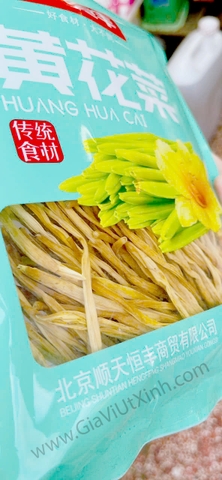 BÔNG KIM CHÂM KHÔ 100G - HOA HUỲNH THÁI KHÔ - HUANG HUA CAI