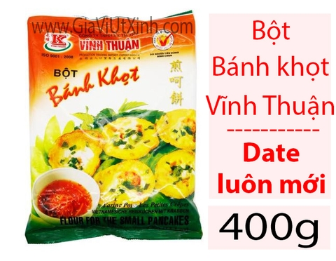 BỘT BÁNH KHỌT VĨNH THUẬN 400G - FLOUR FOR THE SMALL PANCAKES