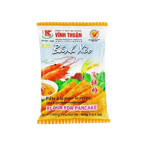 BỘT BÁNH XÈO (CHƯA PHA) 400G VĨNH THUẬN