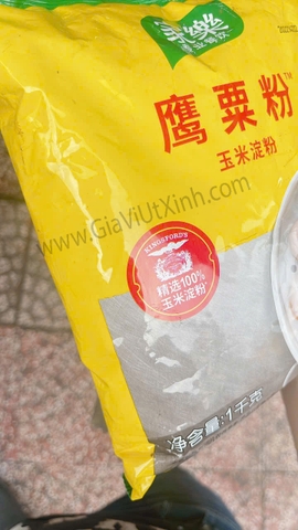 BỘT BẮP KNORR KINGSFORD 1KG - BỘT LÀM HÁ CẢO, DIM SUM