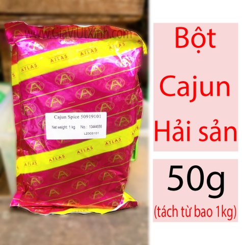 BỘT CAJUN HẢI SẢN 50G - 100G - 250G ĐỨC ATLAS - GERMANY CAJUN SPICE