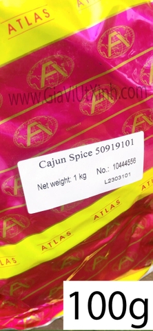 BỘT CAJUN HẢI SẢN 50G - 100G - 250G ĐỨC ATLAS - GERMANY CAJUN SPICE