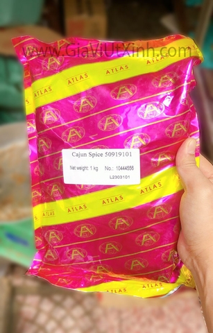 BỘT CAJUN HẢI SẢN 50G - 100G - 250G ĐỨC ATLAS - GERMANY CAJUN SPICE