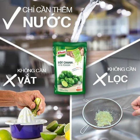 BỘT CHANH KNORR 400G - KNORR LIME POWDER