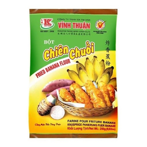 BỘT CHIÊN CHUỐI 250G VĨNH THUẬN