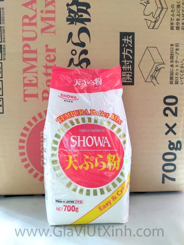 BỘT CHIÊN GIÒN NHẬT 700G - SHOWA TEMPURA