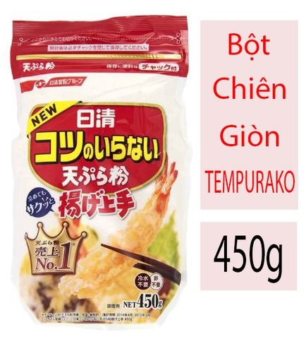 BỘT CHIÊN GIÒN NHẬT BẢN TEMPURAKO NISSIN 450G - JAPAN CRISPY FLOUR