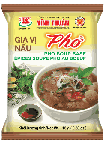 BỘT GIA VỊ PHỞ 15G VĨNH THUẬN