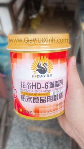 BỘT HD-6 TĂNG HƯƠNG THỊT CỰC MẠNH 100G - 250G - 500G - HODIAS HD-6 FLAVOR ENHANCER - HD6