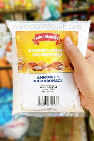 BỘT KHAI AUNT MICHELLE 500G - AMMONIUM BICARBONATE- LÀM BÁNH