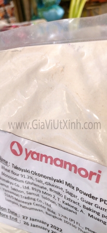 BỘT LÀM BÁNH TAKOYAKI OKONOMIYAKI 1KG - BỘT BÁNH BẠCH TUỘC - BỘT BÁNH XÈO NHẬT