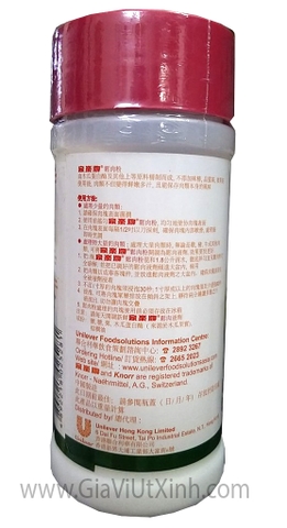 BỘT LÀM MỀM THỊT KNORR 454g - MEAT TENDERIZER POWDER