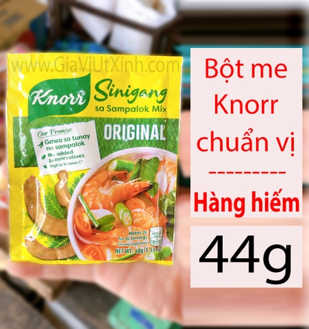 BỘT ME KNORR 44G - KNORR SINIGANG SA SAMPALOK MIX ORIGINAL
