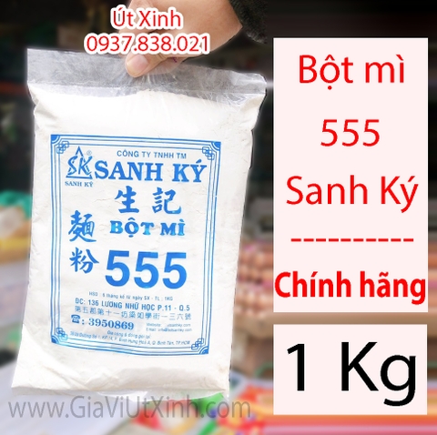 BỘT MÌ 555 SANH KÝ 1KG - SANH KY 555 WHEAT FLOUR