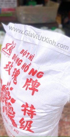 BỘT MÌ BÔNG HỒNG ĐỎ SANH KÝ 1KG - SANH KY RED ROSE FLOUR