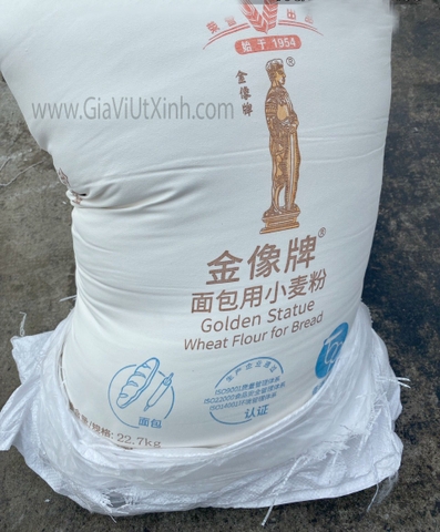 BỘT MÌ KIM TƯỢNG HONG KONG 22,7KG - GOLDEN STATUE WHEAT FLOUR FOR BREAD