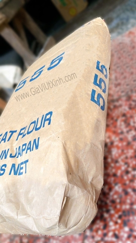 BỘT MÌ NHẬT 555 25KG - JAPAN WHEAT FLOUR, CHẤT LƯỢNG CAO LÀM BÁNH