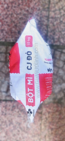 BỘT MÌ XE ĐẠP CJ ĐỎ 10KG - BICYCLE RED CJ WHEAT FLOUR - BỘT MÌ SỐ 11