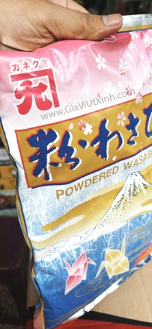 BỘT MÙ TẠT KONA NHẬT BẢN 1KG – WASABI DẠNG BỘT SIÊU CAY CHÍNH GỐC