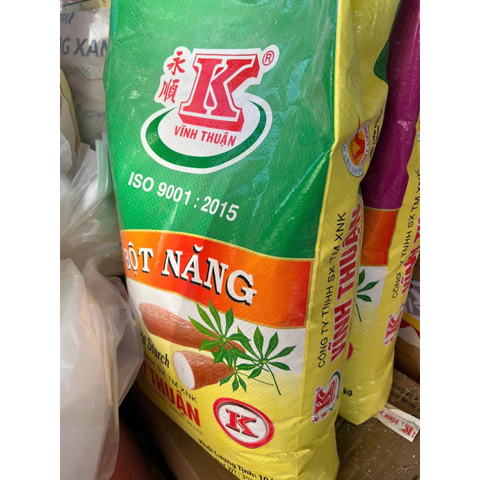 BỘT NĂNG 10KG VĨNH THUẬN (BAO XANH LÁ)
