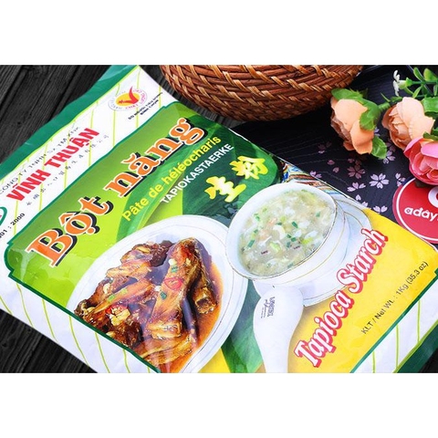 BỘT NĂNG VĨNH THUẬN 400G - 1KG - VINH THUAN TAPIOCA STARCH
