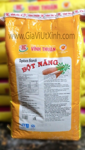BỘT NĂNG VĨNH THUẬN BAO CAM 3K 10KG