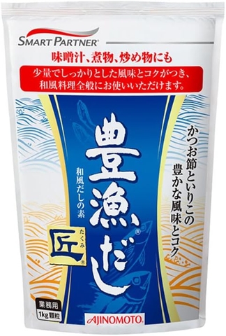 BỘT NÊM CÁ NGỪ AJINOMOTO DASHI 1KG NHẬT BẢN - JAPAN AJINOMOTO DASHI POWDER