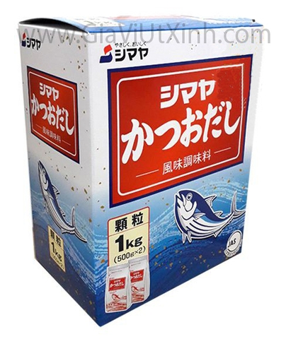 BỘT NÊM CÁ NGỪ NHẬT BẢN 1KG - KATSUO SHIMAYA HONDASHI
